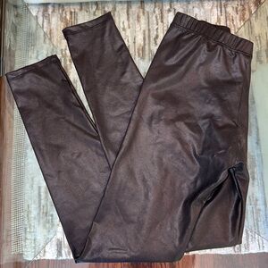 Faux Leather Leggings Juniors 12-14
